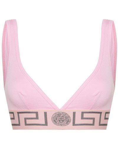 versace bra pink|Versace bras for women.